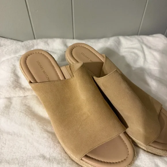 Stuart Weitzman Espadrille Wedge Sandals - Picture 3 of 9